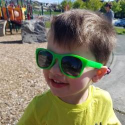 Junior Shades - okulary przeciwsłoneczne dla starszych dzieci 6+
