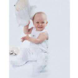 Nanaf Organic - białe śpiochy niemowlęce 62-105223