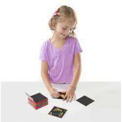 Zdrapywanki dla dzieci zestaw karteczek Scratch,4+-211801