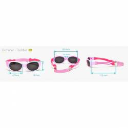 Okulary Explorer Polarized-Cherry Pink and Lime 2+-308459