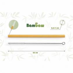 BAMBAW, Ekologiczne słomki bambusowe wraz ze szczo-330873