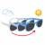 Roshambo Optimus Adult S/M chrom - okulary przeciw-421973