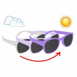 Roshambo Wonka Adult S/M fioletowe - okulary przec-422948