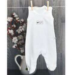 Nanaf Organic - białe śpiochy niemowlęce 62-79068